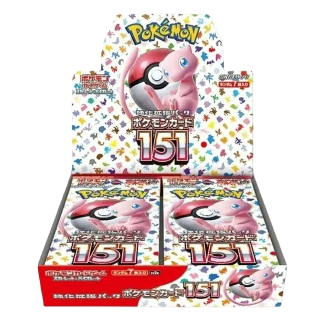 Pokémon 151 Booster Display (JP)