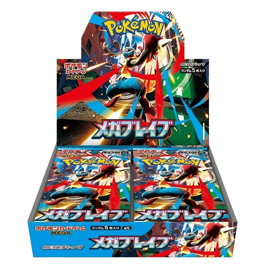 Pokémon Mega Brave Booster Display (JP)